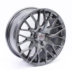 15″ A-Line Matrix 4/100 Satin Black Alloy Wheels