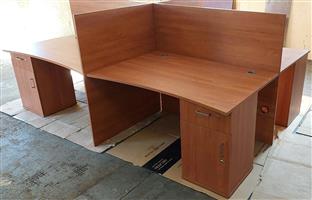 Office furniture four-seater workstation cubicle
