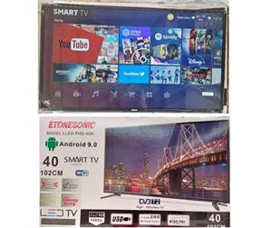 40" Smart Android TV Fully loaded with DVBT2/OPENVIEW ..New with warranty and FREE DELIVERY