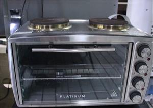 PLATINUM 2 PLATE STOVE W/OVEN S064801A
