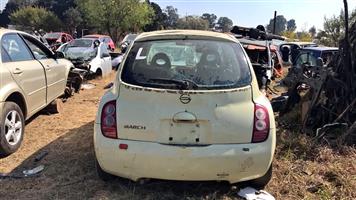 Nissan Micra  stripping for parts