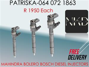 MAHINDRA BOLERO BOSCH DIESEL INJECTOR FOR SALE