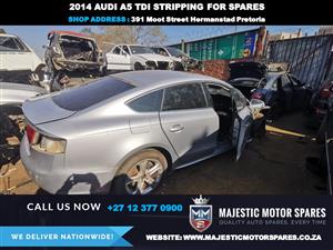 2014 Audi A5 TDI stripping for used quarter section for sale