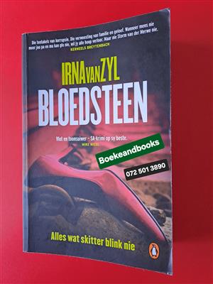 Bloedsteen - Irna Van Zyl - Die Speuradjudant Storm Van Der Merwe Reeks 3. 