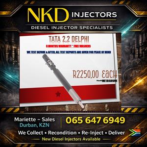 2.2 Delphi Tata Diesel Injectors
