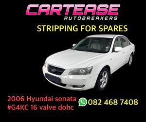 2006 Hyundai Sonata #G4KC 16 Valve Dohc Stripping For Spares