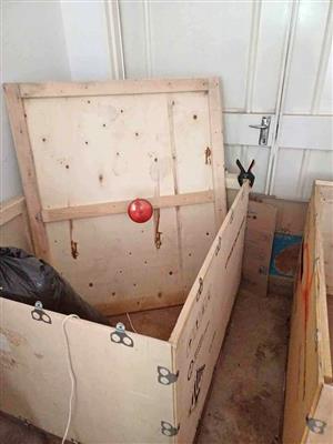Create Your Own With Once Used Plywood Shipping Crates All sizes