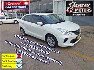 2022 Toyota Starlite 1.4