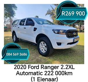 2020 2020 Ford Ranger 2.2TDCi Auto (R269 900 NEG)