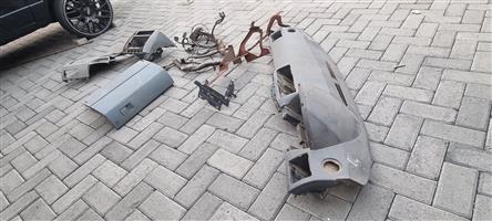 Golf 1 mk1 dashboard and harness with mounting bracket 