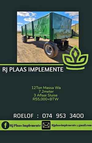 12 ton massa wa met sluise