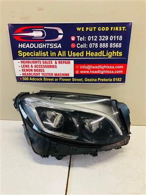 Mercedes Benz W253 X253 GLC right side LED Intelligent light system headlight 
