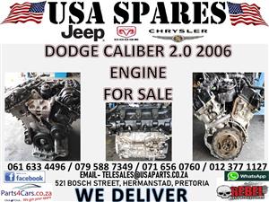 Dodge Caliber 2.0 / 2005 engine for sale !!