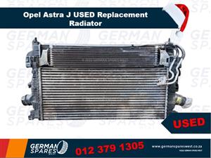 Opel Astra J USED Replacement Radiator for sale   