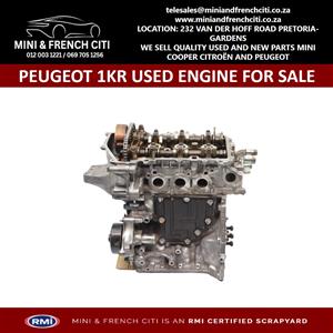 Peugeot Citroen and Mini Cooper used engine for sale 