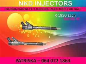 DIESEL INJECTORS NEW OR RECON FOR HYUNDAI SANTA-FE 2.0 FOR SALE