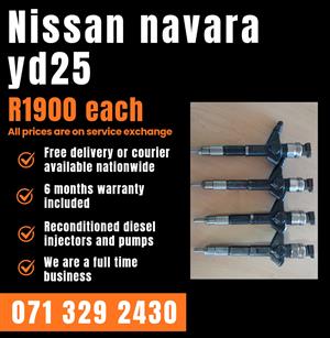 NISSAN NAVARA YD25 INJECTORS FOR SALE WITH WARRANTY INCLUDED 