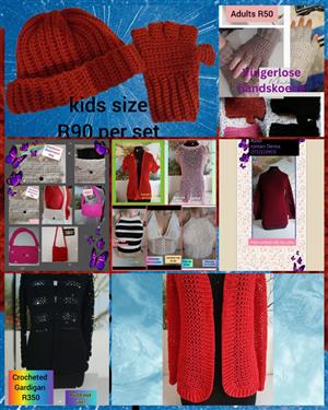 Crocheted items