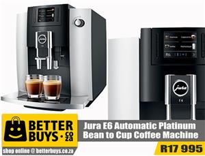 JURA COFFE MACHINE BEAN TO CUP E6