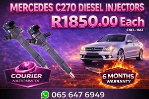 MERC. C270 BOSCH DIESEL INJECTORS