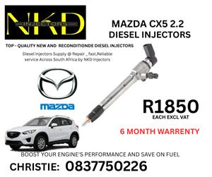 MAZDA CX5 2.2 DIESEL INJECTORS FOR SALE