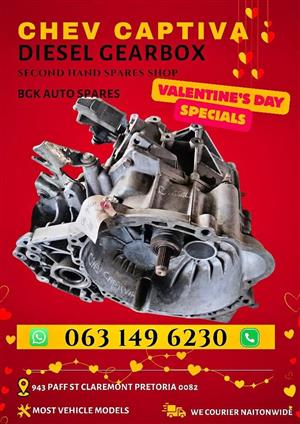 Chev captiva diesel gearbox