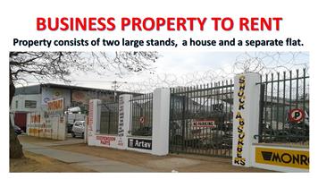  BUSINESS PROPERTY TO RENT OR BUY