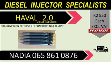 2.0 HAVAL DIESEL INJECTORS FOR SALE