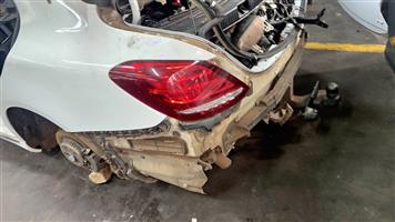 Left taillight W205 merc (white plug)