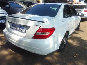 2014 Mercedes-Benz C200 CDI AUTO white color Sunroof Leather seat PDC Sensors 87000km