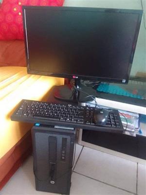 Full set of dest top computer 