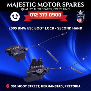 Second hand BMW E90 Boot Lock for Sale