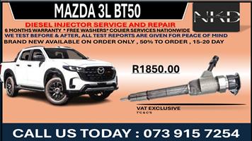 Mazda 3.0L BT50 Diesel Injectors 