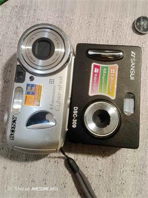 SONY CYBER-SHOT & SANSUI DIGITAL CAMERA