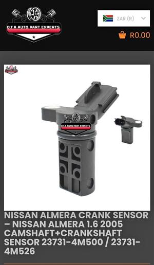 Nissan Almera Crank Sensor – NISSAN ALMERA 1.6 2005 CAMSHAFT+CRANKSHAFT SENSOR 23731-4M500 / 23731-4