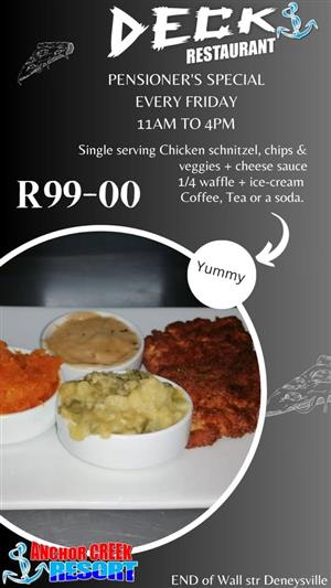 Pensioners lunch special