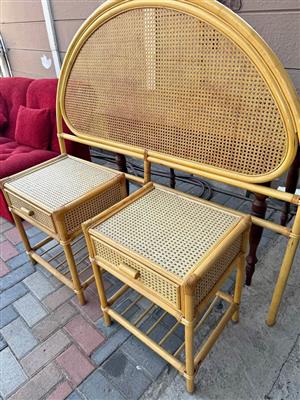 Vintage Cane bedroom set
