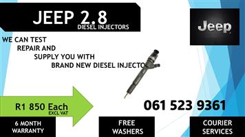DIESEL INJECTORS FOR JEEP 2.8 DIESEL INJECTORS FOR SALE 
