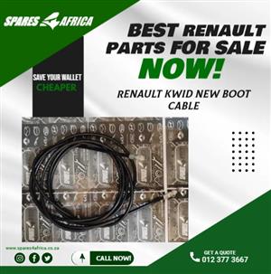 RENAULT KWID NEW BOOT CABLE