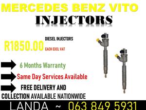 MERCEDES BENZ VITO INJECTORS 