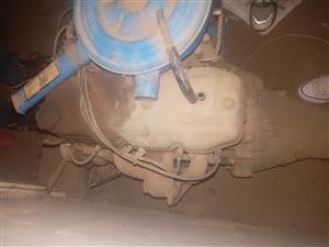 Nissan 1400 engine, gearbox and propshaft