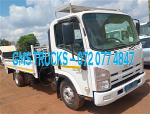 2018 ISUZU NPR 400 (AUTO) DROPSIDE (WITH 3 TON CRANE) TRUCK FOR SALE (T16)