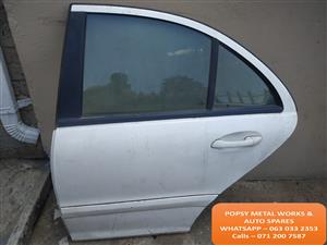 MERCEDES BENZ W203 COMPLETE LH REAR (BACK) DOOR
