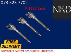 Chevrolet Captiva Bosch Diesel injectors 