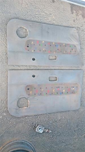 VW mk1 Citigolf Kota window 2 front door panels for sale WhatsApp or cell 
