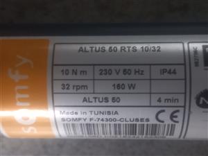 Somfy tubular awnings motor 