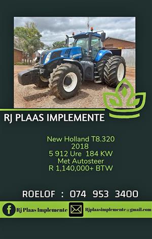 New Holland T8.320