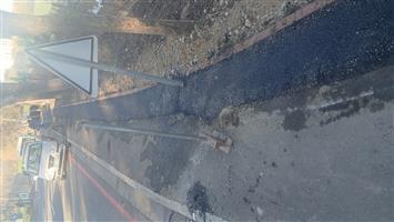 Tar fixing and installation.....paving work