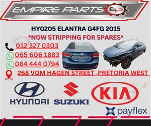 HY0205 HYUNDAI ELANTRA 2015- G4FG *NOW STRIPPING FOR SPARE*
