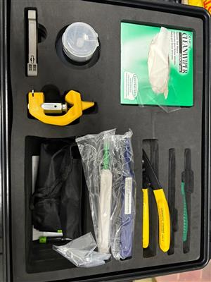 Professional Fiber Optic Technician Prep Tool Kit – Brand New
